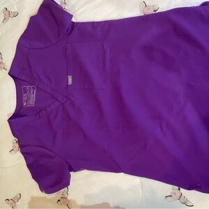 Figs Purple Scrub Set